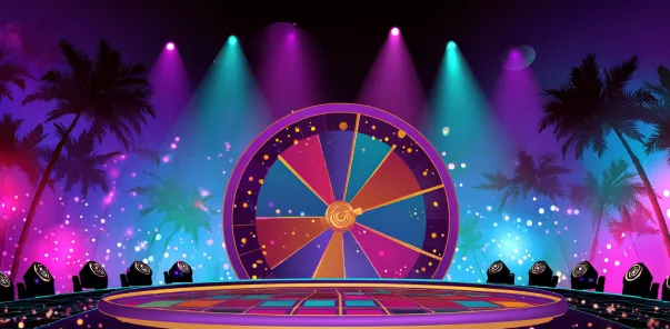Glücksrad im Rolling Slots Casino